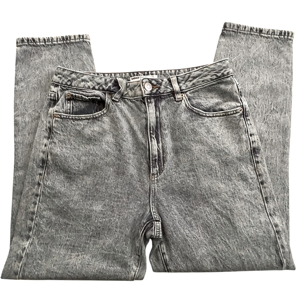 Garage Denim Mom Style Faded Blue Jeans, Size 9